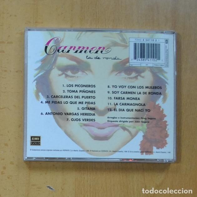 CDs de m&uacute;sica: SARA MONTIEL - CARMEN - CD - Foto 2