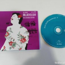 CDs de Música: LIBRO -CD , BILLIE HOLIDAY MIS GRANDES ÉXITOS. Lote 228156100