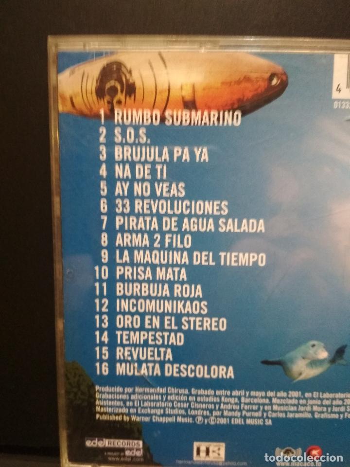CDs de m&uacute;sica: CD MACACO RUMBO SUBMARINO 2001 PEPETO - Foto 2