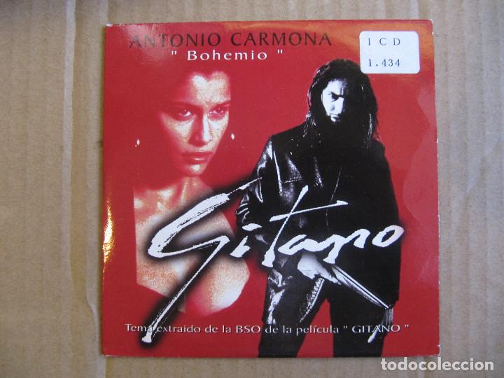 CDs de m&uacute;sica: PROMO - ANTONIO CARMONA - BOHEMIO GITANO - Foto 1