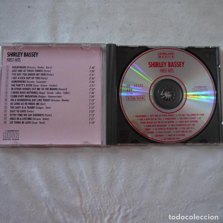 CDs de m&uacute;sica: SHIRLEY BASSEY - SUS MEJORES &Eacute;XITOS - CD 1994 - Foto 2