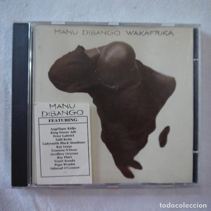 CDs de m&uacute;sica: MANU DIBANGO - WAKAFRIKA - CD 1994 - Foto 1