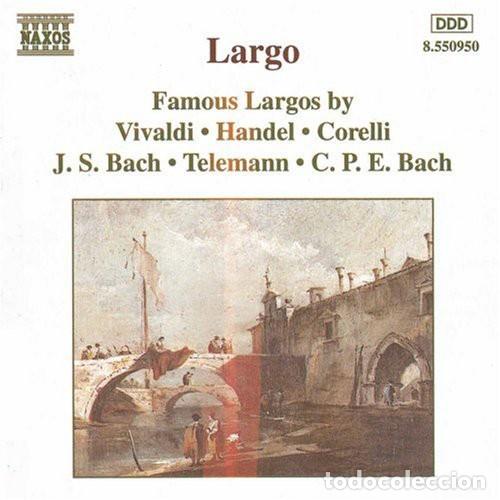 CDs de m&uacute;sica: Largo - CD Naxos - Bach, Vivaldi, Handel, Corelli - Foto 1