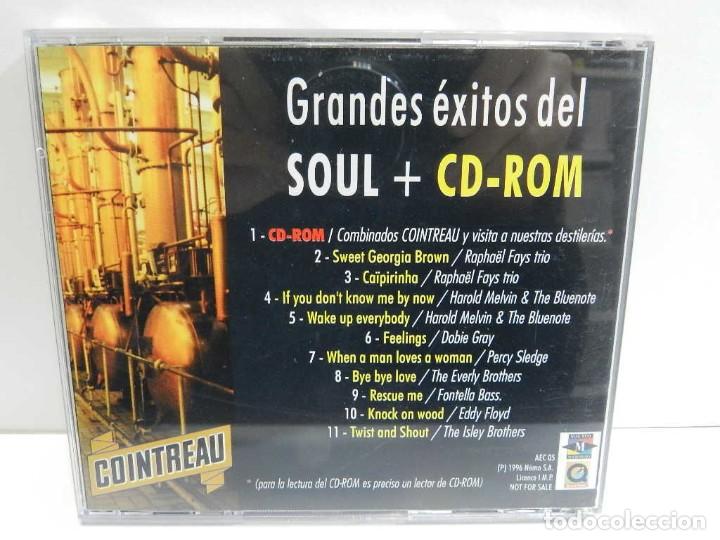 CDs de m&uacute;sica: DISCO CD. Varios &lrm;&ndash; Grandes &Eacute;xitos Del SOUL + CD-ROM. COMPACT DISC. - Foto 2