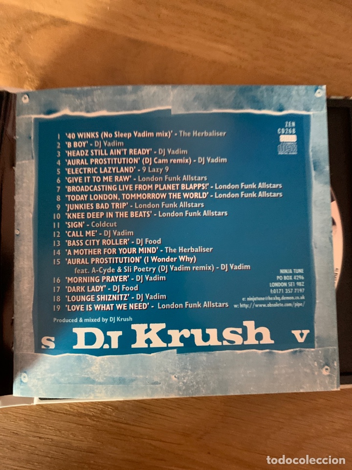 CDs de m&uacute;sica: Coldcut & DJ Food vs DJKrush 2 CD - Foto 3