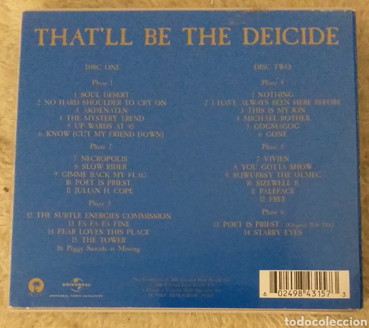 CDs de m&uacute;sica: Julian cope - Jehovahkill - Foto 2