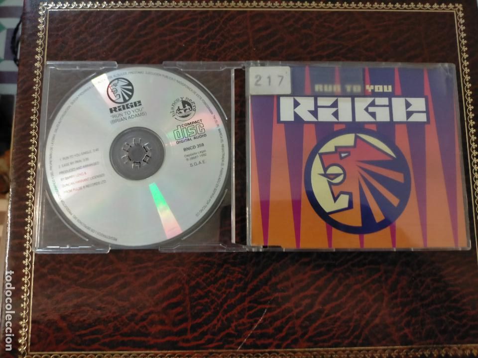 CD de M&uacute;sica: cd promocional emisora de radio - single - RAGE