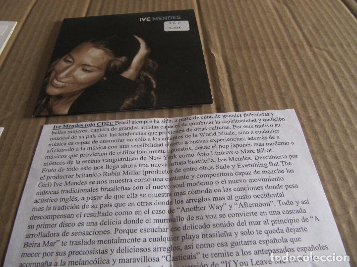 CDs de m&uacute;sica: CD PROMO SINGLE IVE MENDES CADENA 100 - Foto 1