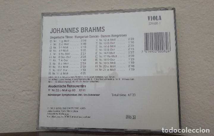 CDs de m&uacute;sica: BRAHMS UNGARIAN DANCE - VIOLA CD - Foto 2