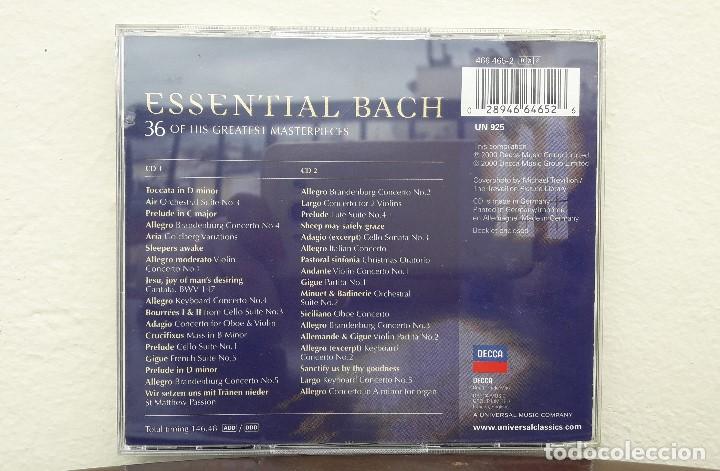 CDs de m&uacute;sica: ESSENTIAL BACH 36 MASTERPIECES CD - Foto 2