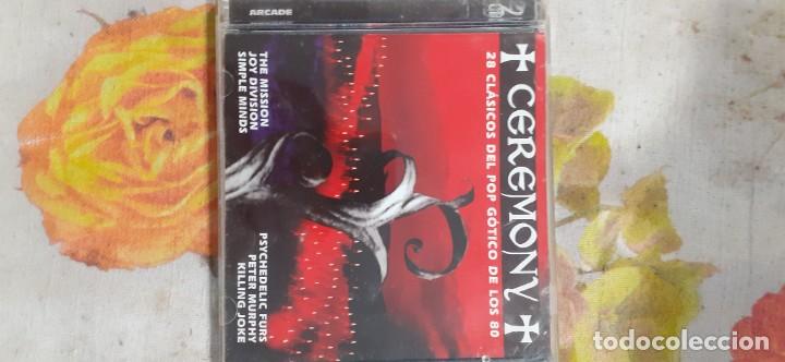 CDs de m&uacute;sica: CEREMONY Recopilatorio gotico doble cd - Foto 1