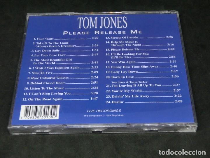 CDs de m&uacute;sica: CD - PLEASE RELEASE ME - TOM JONES - Foto 2