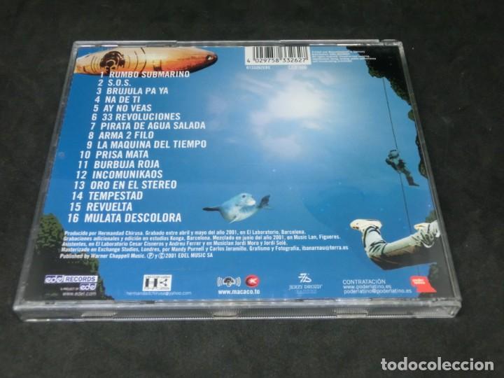 CDs de m&uacute;sica: CD - MACACO - RUMBO SUBMARINO - 2001 - Foto 2