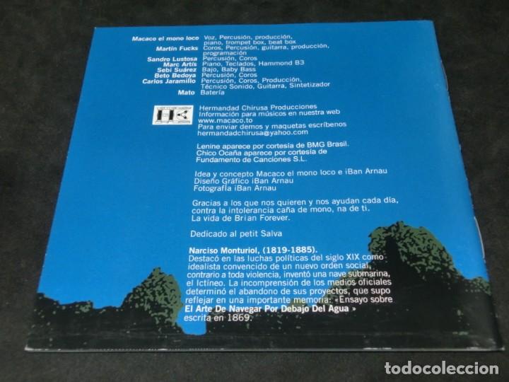 CDs de m&uacute;sica: CD - MACACO - RUMBO SUBMARINO - 2001 - Foto 5