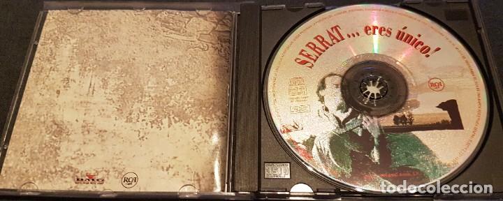 CDs de m&uacute;sica: Serrat eres &uacute;nico CD 1995 homenaje - Foto 3