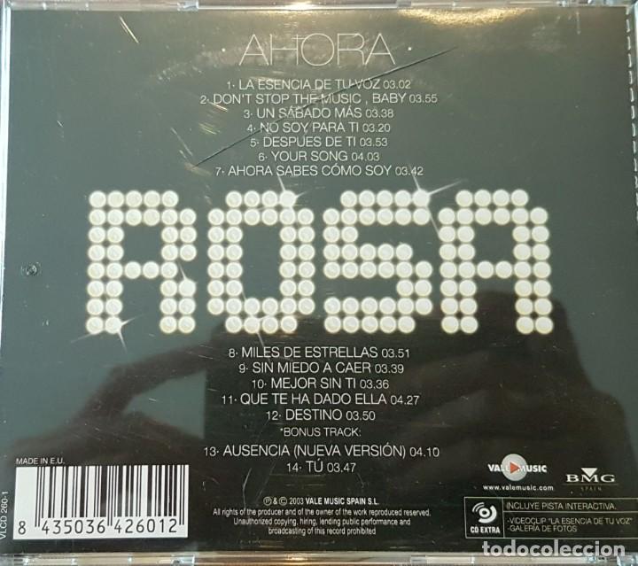 CDs de m&uacute;sica: Rosa L&oacute;pez CD 2003 Ahora - Foto 3