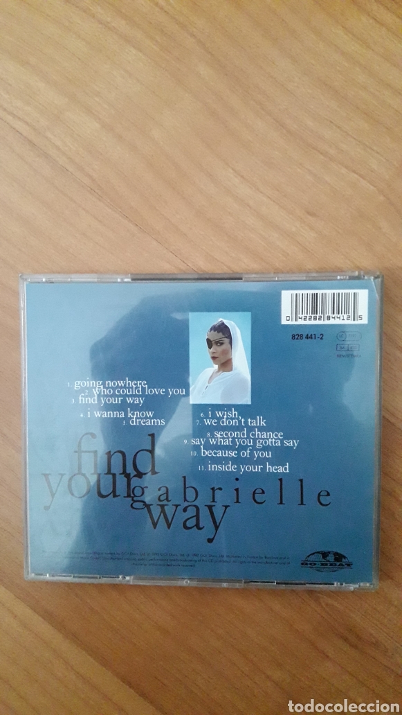 CDs de m&uacute;sica: GABRIELLE. FIND YOUR WAY - Foto 2
