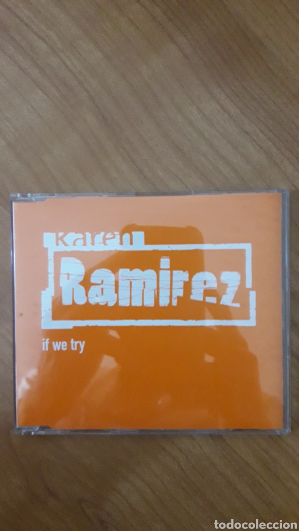 CDs de m&uacute;sica: KAREN RAM&Iacute;REZ. IF WE TRY - Foto 1