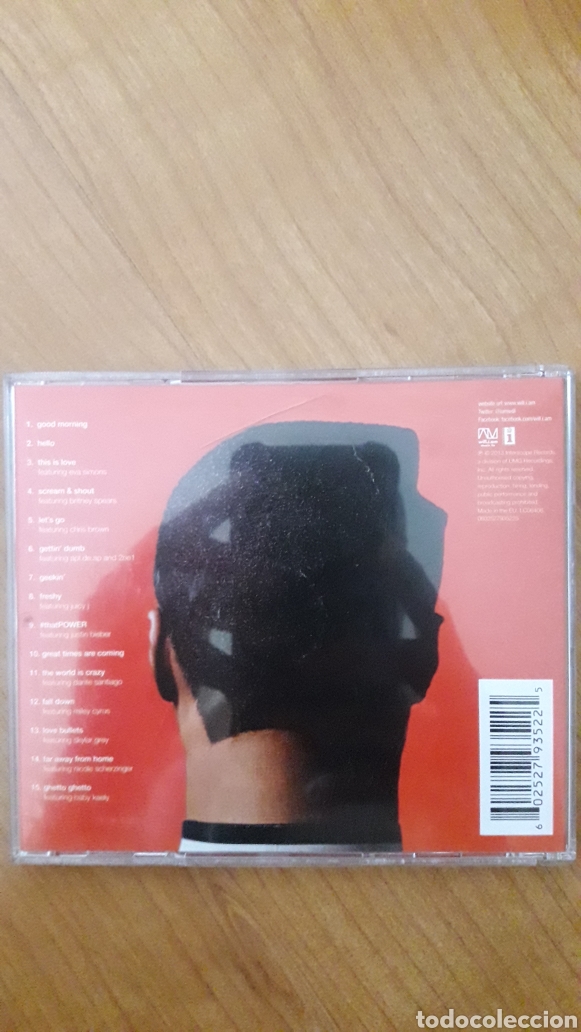 CDs de m&uacute;sica: WILLIAM. WILL.I.AM. WILLPOWER - Foto 2