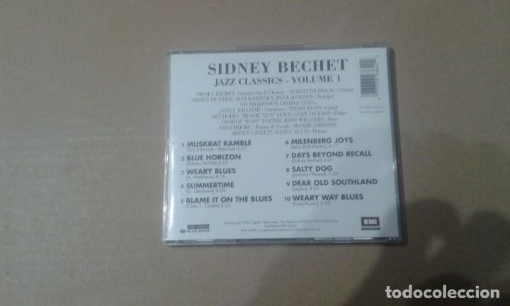 CDs de m&uacute;sica: SIDNEY BECHET - JAZZ CLASSICS VOLUME 1 CD 1993 - Foto 3