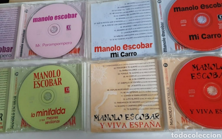 CDs de m&uacute;sica: Manolo Escobar coleccion - Foto 3