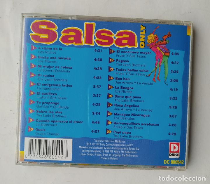 CDs de m&uacute;sica: SALSA ONLY CD. TDKCD20 - Foto 3