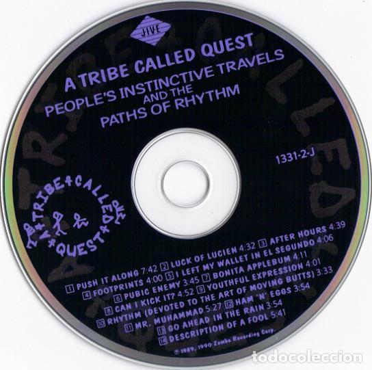 CDs de Música: A Tribe Called Quest - Peoples Instinctive Travels - Foto 2 - 228846291