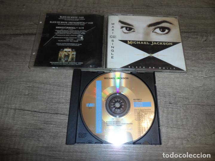 CDs de m&uacute;sica: MICHAEL JACKSON - BLACK OR WHITE - CD SINGLE - Foto 1