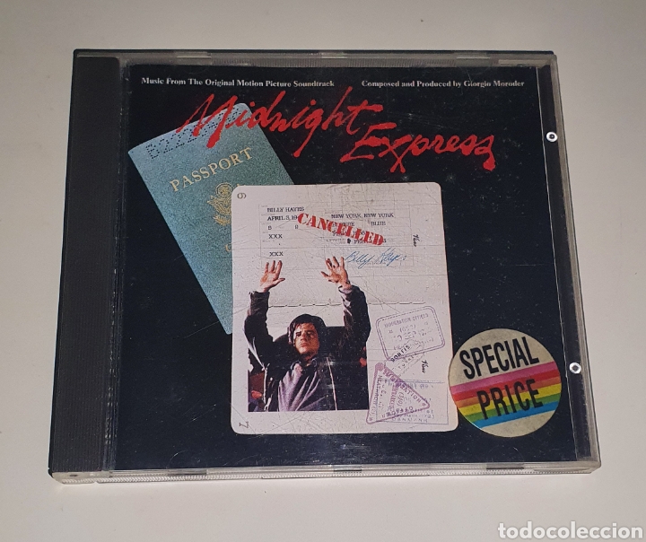 CDs de m&uacute;sica: BSO / CD / MIDNIGHT EXPRESS - Foto 1