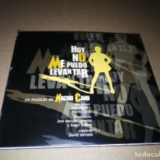 CDs de Música: HOY NO ME PUEDO LEVANTAR BANDA SONORA DEL MUSICAL DE MECANO NACHO CANO 2 CD 2005 26 TEMAS