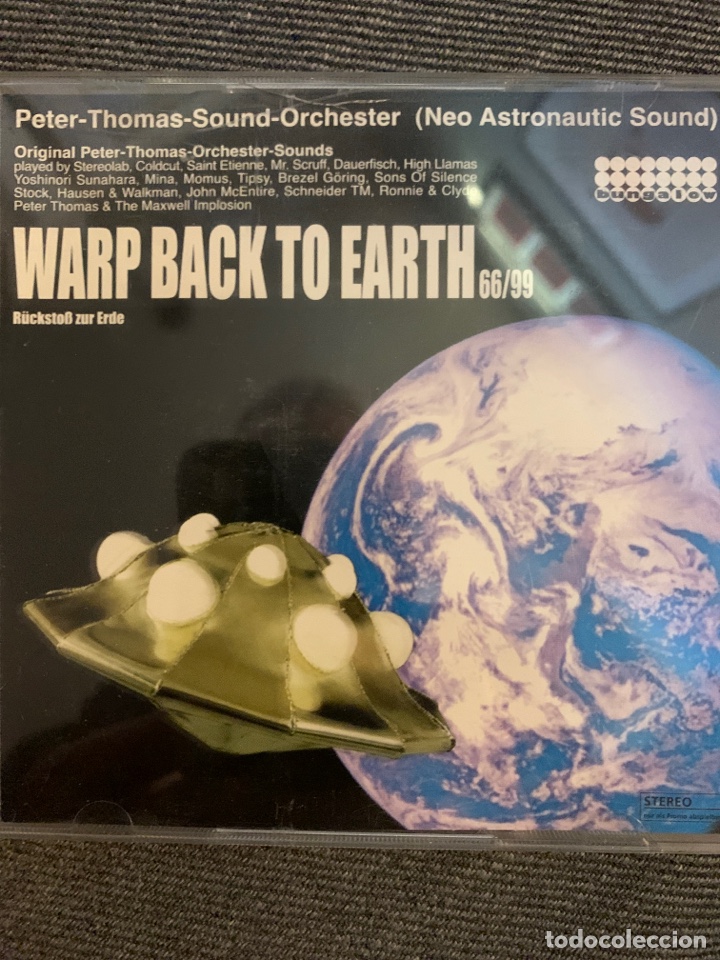 CDs de m&uacute;sica: VA Warp Back to Earth &rdquo;Compilation&rdquo; - Foto 1