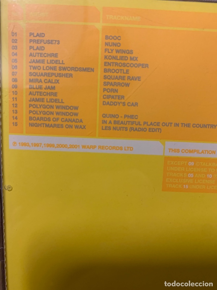 CDs de m&uacute;sica: VA Warp Routine - Electronic Compilation UK 90s - Foto 2