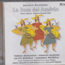 CDs de Música: LA ROSA DEL AZAFRÁN CD RCA ZARZUELA 1995 JACINTO GUERRERO. Lote 228923310