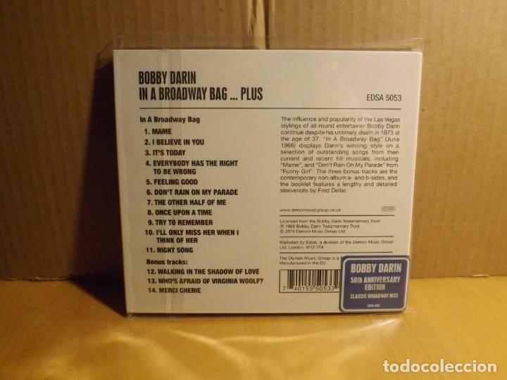 CDs de m&uacute;sica: BOBBY DARIN ---- IN A BROADWAY BAG - Foto 2