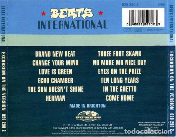 CDs de m&uacute;sica: Beats International - Excursion on the Version - Foto 2