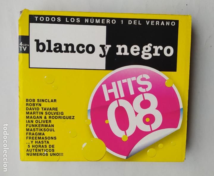 CDs de m&uacute;sica: BLANCO Y NEGRO HITS 08. CD 1 + CD 2. DOBLE CD. TDKCD33 - Foto 1