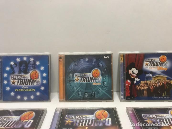 CDs de m&uacute;sica: LOTE 9 CD OPERACI&Oacute;N TRIUNFO 1&ordf; EDICI&Oacute;N - Foto 2