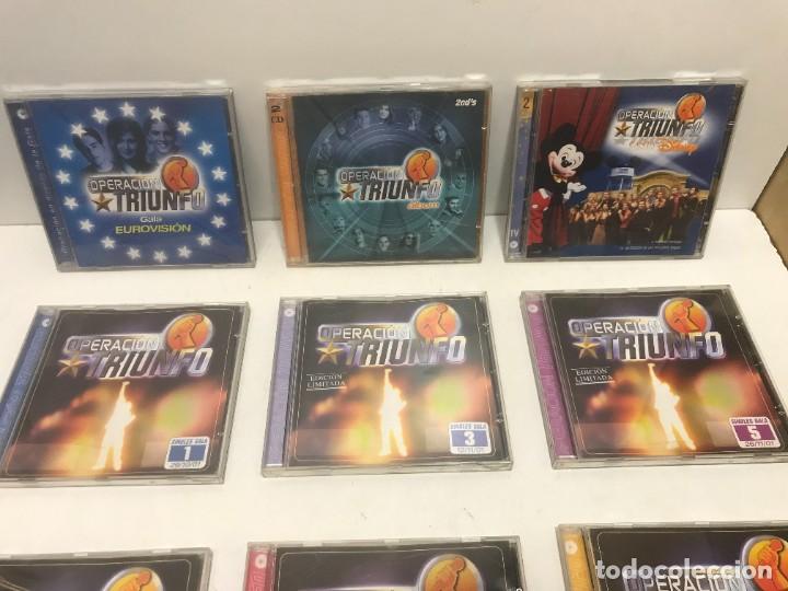 CDs de m&uacute;sica: LOTE 9 CD OPERACI&Oacute;N TRIUNFO 1&ordf; EDICI&Oacute;N - Foto 3