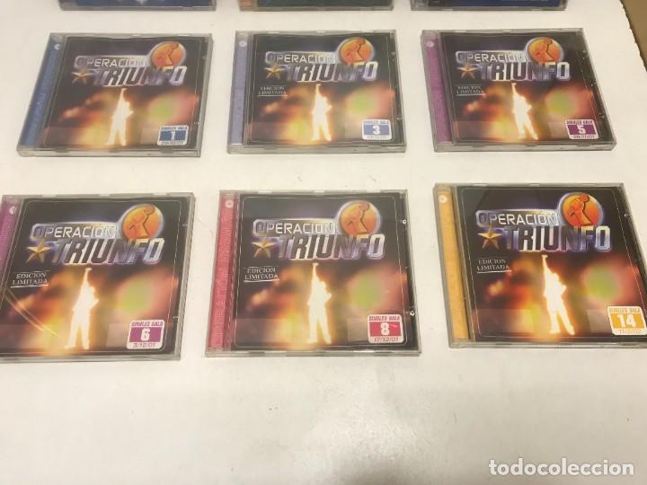 CDs de m&uacute;sica: LOTE 9 CD OPERACI&Oacute;N TRIUNFO 1&ordf; EDICI&Oacute;N - Foto 4