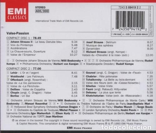 CDs de m&uacute;sica: Valse Passion - 2x CD - Foto 2