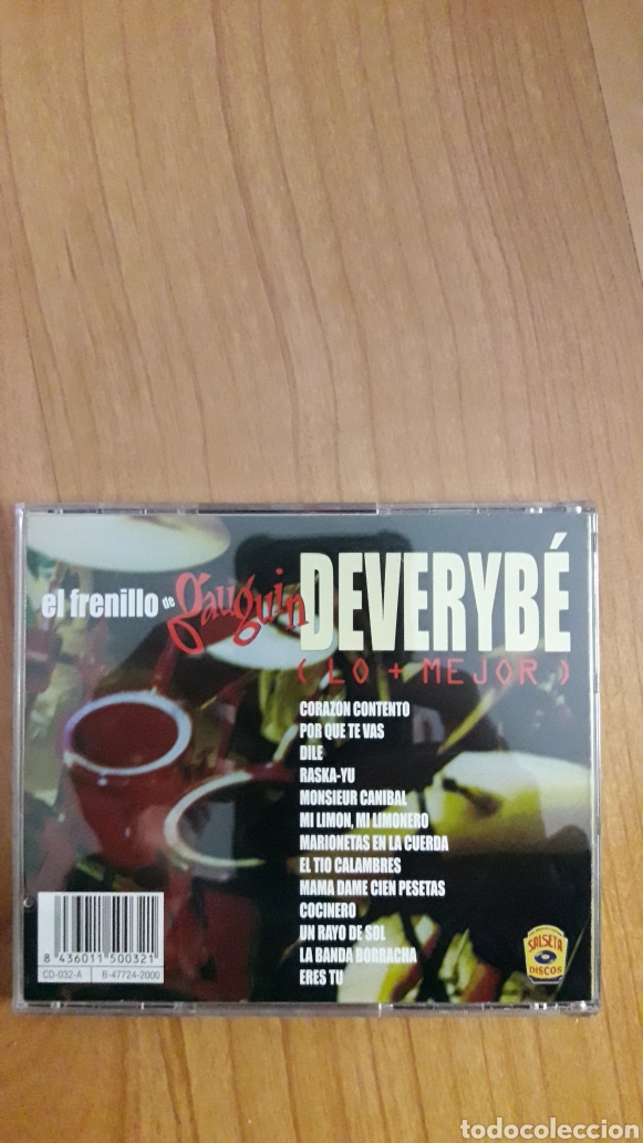 CDs de m&uacute;sica: EL FRENILLO DE GAUGIN. DEBERYB&Eacute; - Foto 2