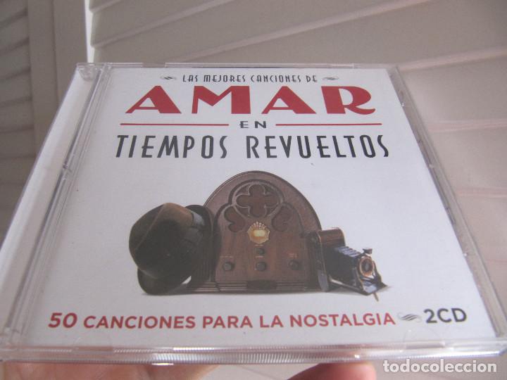 CD di Musica: Las mejores canciones de Amar en tiempos revueltos 50 CANCIONES PARA LA NOSTALGIA (2CD)