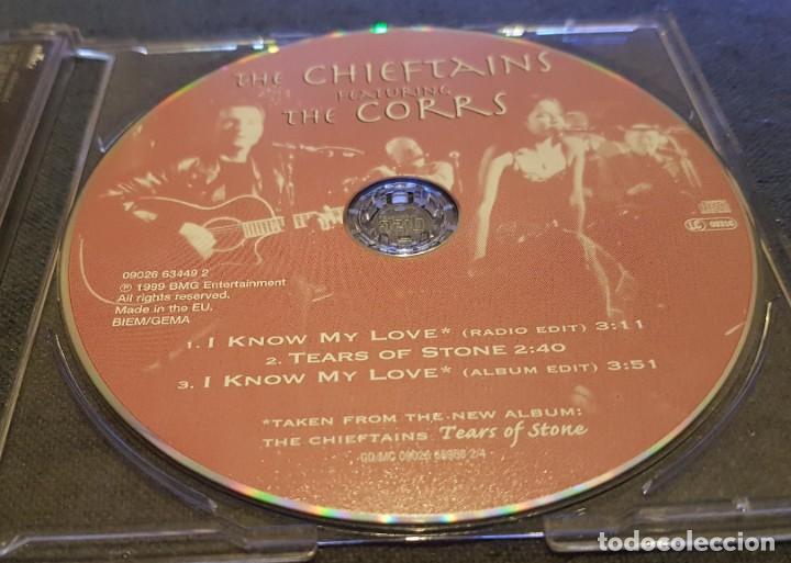 CDs de m&uacute;sica: Chieftains featuring the corrs Maxi single I know love 1999 - Foto 3