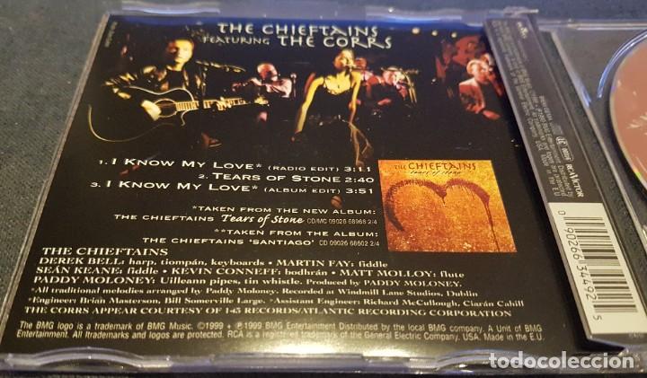 CDs de m&uacute;sica: Chieftains featuring the corrs Maxi single I know love 1999 - Foto 4