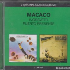 CDs de Música: MACACO DOBLE CD INGRAVITTO / PUERTO PRESENTE 2011 EMI. Lote 229259515