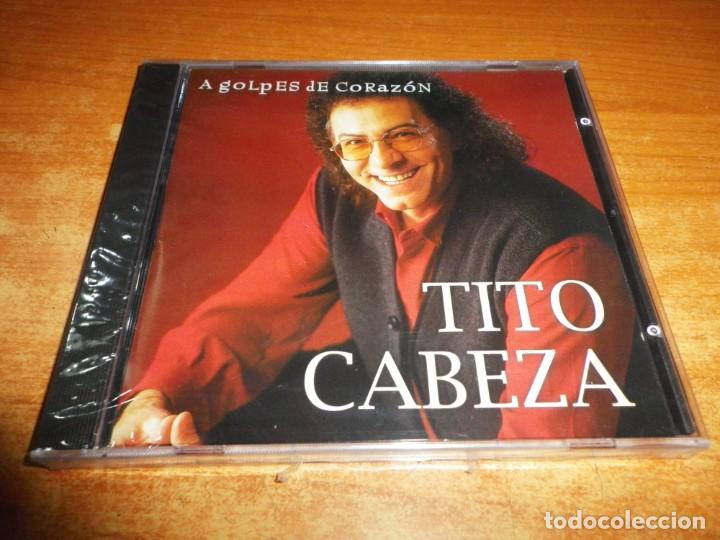 CD di Musica: TITO CABEZA A Golpes de corazon CD ALBUM PRECINTADO DEL A&Ntilde;O 1999 CONTIENE 12 TEMAS DISCOS SENADOR