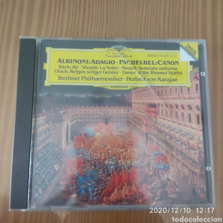 CDs de m&uacute;sica: Cd - Albinoni:Adagio - Foto 1