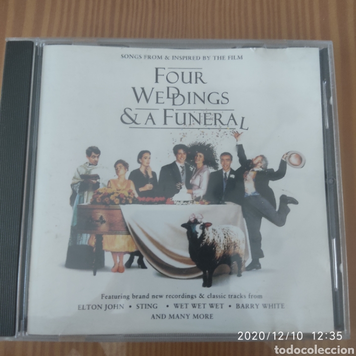 CDs de m&uacute;sica: Cd - Four Weddings & a Funeral - Foto 1