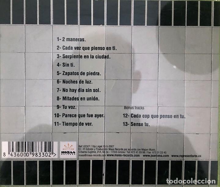 CDs de m&uacute;sica: Joan Tena - 2 Maneras - Foto 2