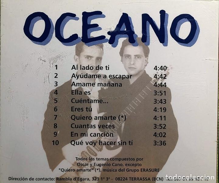 CDs de m&uacute;sica: OCEANO - CU&Eacute;NTAME - Foto 2